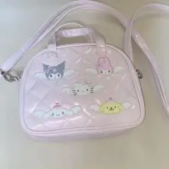 サンリオ 夢みるエンジェル キルティング ポシェット ショルダーバッグ