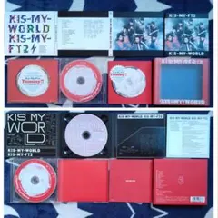 Kis-My-Ft2 アルバム2点セット (+DVD+2スリーブケース+付属品)
