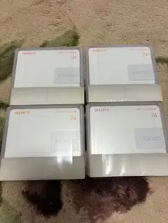 【新品・未開封】SONY MD ミニディスク bianca 74分 4枚セット
