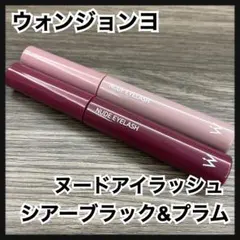 ウォンジョンヨ　ヌードアイラッシュ　01&04セット