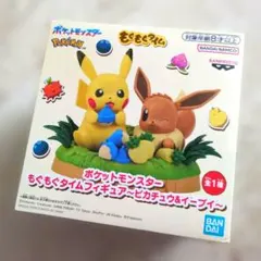 ポケモン もぐもぐタイムフィギュア ピカチュウ&イーブイ