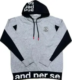 and per se ゴルフウェア　フード付きセーター 美品　Ｌサイズ