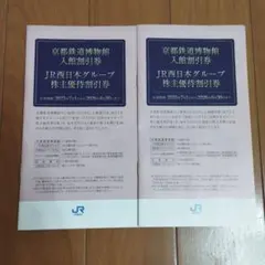 JR西日本グループ 入館割引券・宿泊優待券2冊のサムネイル