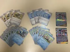 メガゲッコウガex rr 進化ライン　デッキパーツ　まとめ売り