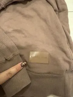 ALEXIA STAM オーバーサイズブラウンパーカー saki様専用ALEXIA STAM