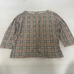 BURBERRY LONDON ノバチェック 七分袖 カットソー L