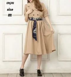 ingni トレンチワンピース フェミニン かわいい おしゃれ