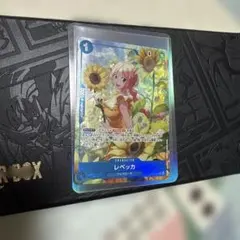 ワンピース カードゲーム レベッカ SR パラレル　エッグヘッドクライシス