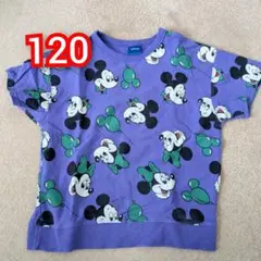 ミッキー　ミニー　Tシャツ　半袖　120　バルーン