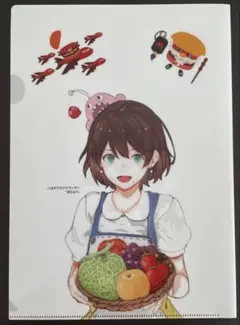 茨ひより　MOS BURGER キャラクタークリアファイル