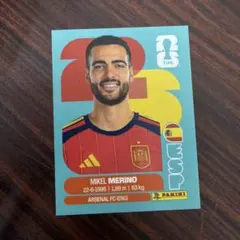 Panini FIFA 2026 ステッカー ミケル・メリーノ ESP 14