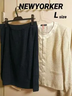 ニューヨーカー　セレモニースーツ　ツイード