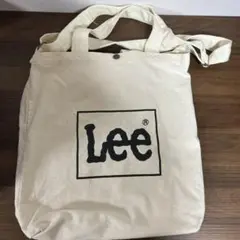 Lee アイボリー トートバッグ ポケット付きのサムネイル