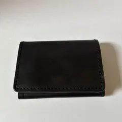 DAYSART 黒 レザー 三つ折り財布