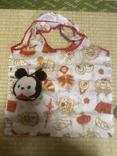 ミッキーマウスのポーチ付きエコバッグ