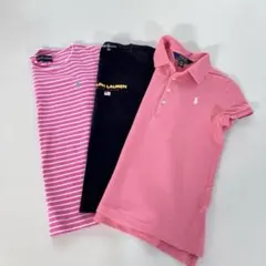 Ralph Lauren ポロシャツ　Tシャツ 3点まとめ売り 150