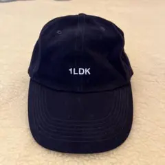 1LDK ロゴ刺繍 ネイビーキャップ
