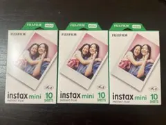 富士フイルム instax mini フィルム 10枚x3個