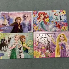 ディズニーアナ雪ラプンツェル アリエル　ジグソーパズルセット
