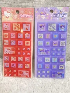 サンリオ　正規品　キティ　クロミ　タイルシール