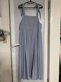 Re-J キャミワンピース ブルー LL
