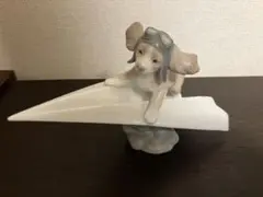 LIADRO リアドロ 犬と紙飛行機 可愛いパイロット 楽天市場】リヤドロ 可愛いパイロット 紙飛行機 犬 置物