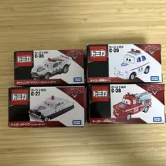 カーズ トミカ マックィーン・メーター・ハドソン ・ルイジ 4点セット
