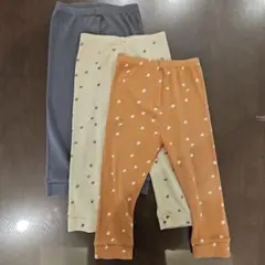NEXT ネクストベビー オレンジ ドット柄 ベビーレギンス 3点セット