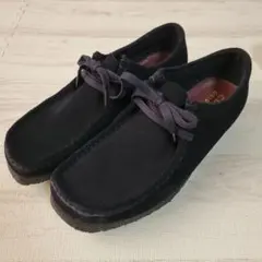 CLARKS ブラック スエード　ワラビーWallabee