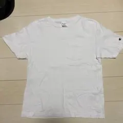 Champion ポケットTシャツ ホワイト Sサイズ