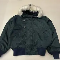 希少 u.s.air force n-2b ナイロン フライトジャケット 短丈