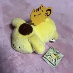 【ポムポムプリン】プライズ 寝そべりスタイル ぬいぐるみ ベーグル