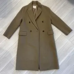 新品【Oggi掲載】組曲 ロングコート オーバーチェスター サイズ2