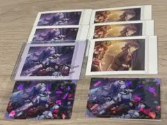 プロセカ 朝比奈まふゆ ぱしゃこれ ノーマル×5 箔押し×1 ウエハース×2