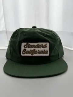 新品未使用 STANDARD CALIFORNIA ワッペン キャップ グリーンのサムネイル