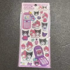メルカリ最安！サンリオ【平成はっぴーフォンシール　マイメロ　クロミ】