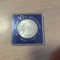 1979年 シンガポール 10ドル 記念銀貨 - メルカリ