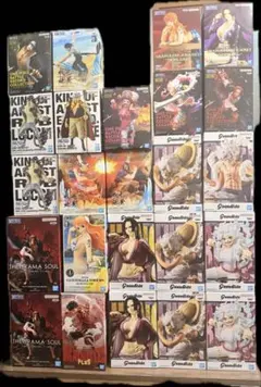 ワンピース フィギュアくま ルッチもう一個ずつ有り8点セット バラ売り