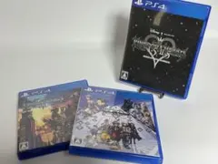 PS4 キングダムハーツ 3本セット（1.5+2.5 / 2.8 / III）