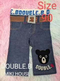DOUBLE.B ベビー スパッツ サイズ90