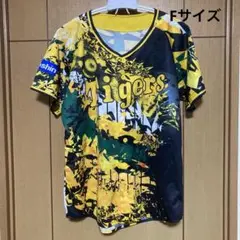 阪神タイガース ウル虎の夏 2022ユニフォーム 半袖 Vネック Fサイズ