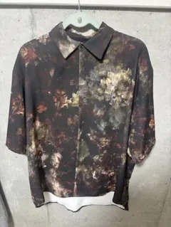 HARE フローラルパターン 半袖シャツ S