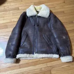 USA】Schott B-3 フライトジャケット 40 ムートン 黒タグ - メルカリ