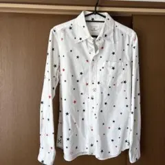uniform experiment whiteline 星柄シャツ サイズ1