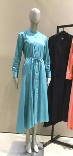 セオリー　アシンメトリーシャツワンピース