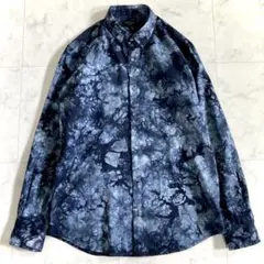 エポカウォモ 近年モデル 総柄 レギュラーカラーシャツ 花柄 ダークグレー 48のサムネイル