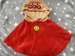 ベビー(アンパンマン)フード付きポンチョ