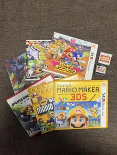 Nintendo 3DS DS ソフト まとめ売り 8本セット