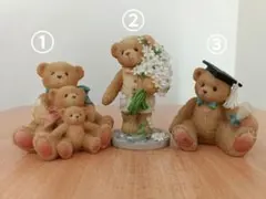 Cherished Teddies フィギュア3点セット