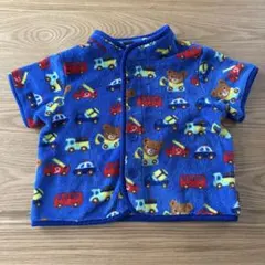 お値下げ　 ミキハウス スリーパー 車とクマ柄　Ｍ100センチ〜110センチ